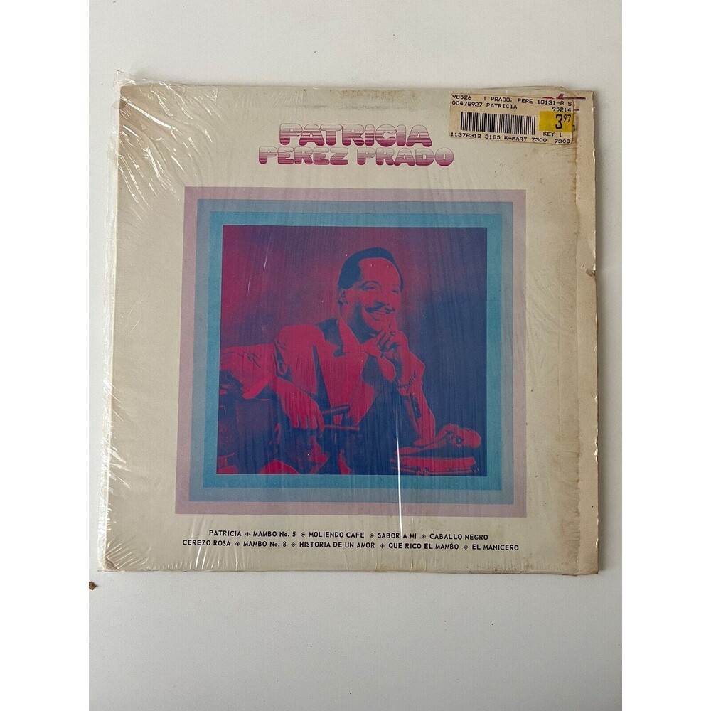 Perez Prado Patricia 1973 LP Otra Records OTR-481 Shrink G+